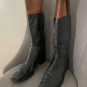 Stuart Weitzman Two-Tone Boots